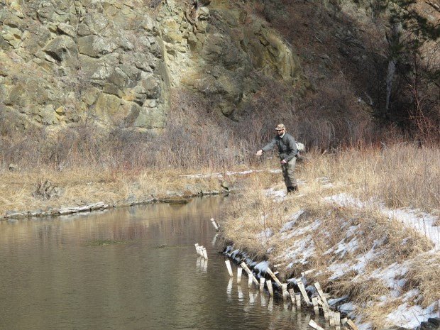 Black Hills winter fishing conditions are decent, and should improve with the warmer weather.