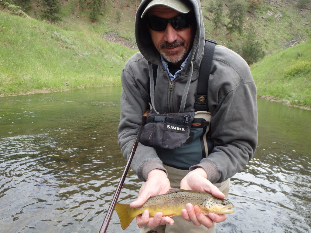 Happy client, Don with a nice brown. 
