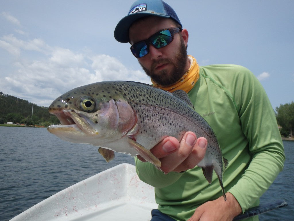 Our lake fishing ventures have been going well!