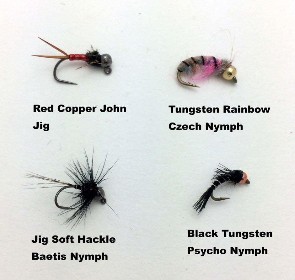 Nymphs for spring black hills fly fishing